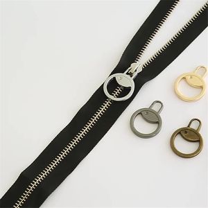 Home Ring Zipper Pull Replacement Zipper Tab Repair for Boots Jackets Coats Shoes Backpack Luggage Suitcase XBJK2304