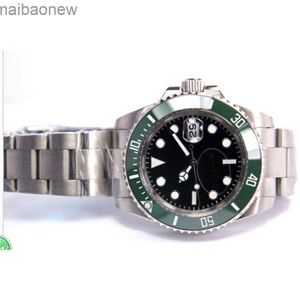 Rolxx Luxury Watch Clean Luxury Watch Sapphire Ceramic Green Bezel Dial 16610 116610 116610LV Automatisk herrklockor Ylgr4