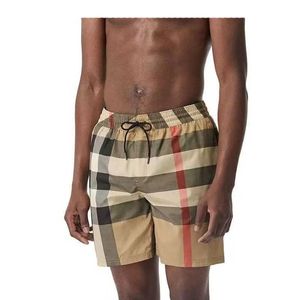 Herren-Shorts, Designer-Sommer-Damen-Männer, gestreifte Shorts sind elegante Badeshorts, lässig, Sport, Fitnessstudio, schnell trocknend, Strandhose, Schwarz und Weiß, 851220613