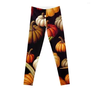 Active Pants Pumpkins mönster Leggings Golf Wear Harem