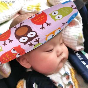 Pillows Infant Baby Head Protect Belt Car Seat Fasten Belt Home Outdoor Band AccessoryL231107