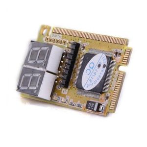 Freeshipping 10 pcs Cartão Postal de Diagnóstico USB Mini PCI-E PCI LPC PC Analisador Tester Bggqw