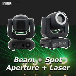 Moving Head Lights New Mold LED med Aperture Beam Spot Laser Effect 4in1 Moving Head Light for DJ Disco Stage Wedding Music Party Nightclub DMX512 Q231107