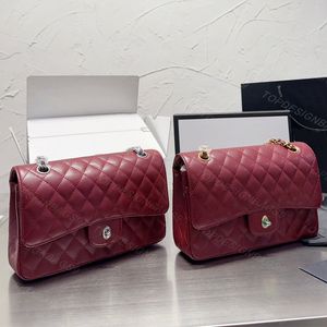 Women's CF Designer Shoulder Bag Top Fashion Channel Bag Cowhide Caviar Lady Crossbody Luxury Bags