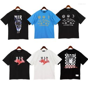 23ss erkek T Shirt Tasarımcı Yaz T-shirt Rahat Baskılı Hip Hop T-Shirt Tops Crewneck Kısa Kollu Büyük Boy Tees