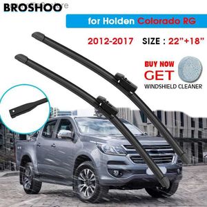 Windshield Wipers Car Wiper Blade For Holden Colorado RG 22"+18" 2012-2017 Auto Windscreen Windshield Wipers Blades Window Wash Fit Pinch Tab Arm Q231107