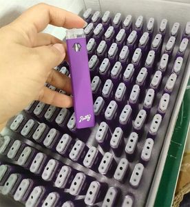 Purple Runty Cartridge 1ml Capacity Wholesale Disposable Vape Device Pods Ceramic Coil 280 mAh Empty Vape Pen