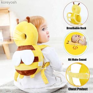 Pillows Head Back Protector Baby Protect Pillow Learn Walk Head Protector Cushion Anti Fall Backward Cap Carry Cartoon Kids Safe BibiL231107