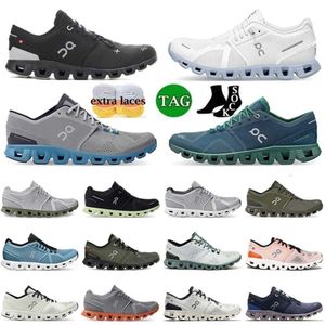 On Cloud Shoe On Cloud X 5 Scarpe da corsa Clouds Nova Platform Triple Nero Eclipse Curcuma Frost Surf Lace Up Oncloud Uomo Donna Scarpe da ginnastica Sport Taglia 3645bla