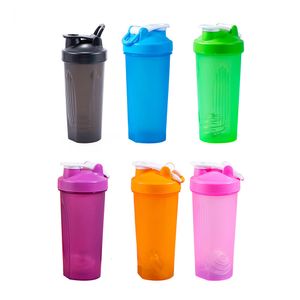 Water Bottles Sports Plastic Drinks Coffee Fiess Cups Leak Proof Drip Shakers Outdoor Travel Water Bottles Kitchen Accessories 230407