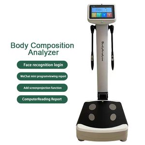 Ny kroppsfett Bioimpedance Analyzer Machine 12D Analys 3D Body Scanner Composition Analysatorer Bioelektrisk impedansanalys