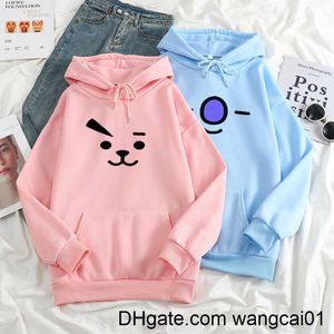 Women's Hoodies Sweatshirts Korean Kpop Bangtan Band Mbers Color Expression Print Hoodies Women Harajuku Boy and Girls Hoodie Sport Casual Sweatshirt Tops 0407H23