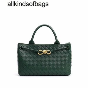 Luxury Andiamos Bottegassvenetas Bag 5a äkta läder klassisk designstil handväska äkta lady mördare en crossbodyqq