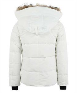 Piumino da uomo Piumino d'oca Parka Wyndham Designer Vera pelliccia di coyote Giacca a vento da esterno Jassen Capispalla con cappuccio Fourrure Manteau Hiver Doudoune 1xmh