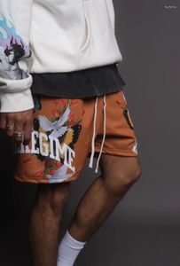 Men's Shorts Summer 3d Sorts Quick-dryin Mes Boutique Floral Fasions Brand Men Sort Pants Loose Five-point Man Casual