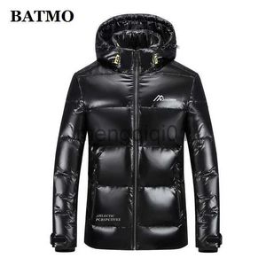 Herren-Daunenparkas BATMO 2023 Neuankömmling Winter weiße Entendaunen-Kapuzenjacken Herren wasserdichte Daunenjacken Parkas Herren Plus-Size M-4XL 668 J231107