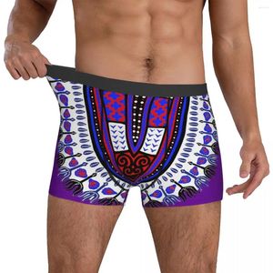 Underbyxor retro dashiki underkläder afrikansk tryckpåse hög kvalitet boxare shorts design trosor bekväma män trosor stor storlek 2xl