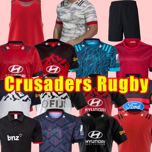 Rugby Jerseys Crusaders Home Away Training Size S-5XL Shirt Short Red Blue 19 20 21 22 23 2021 2022 2023 Vest Retro Pants