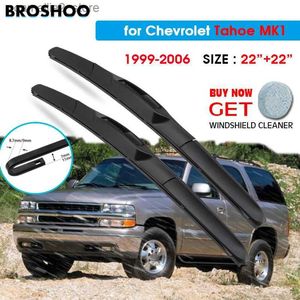 Windshield Wipers Car Wiper Blade For Chevrolet Tahoe MK1 22"+22" 1999-2006 Auto Windscreen Windshield Wipers Window Wash Fit U Hook Arms Q231107