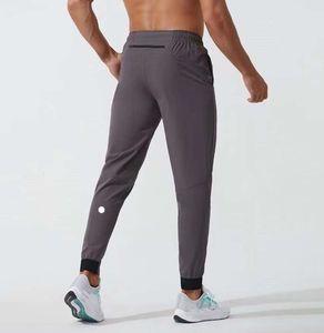 lulu erkek pantolon yoga kıyafeti longjogger spor hızlı kuru çizim spor salonu cepleri eşofmanlar pantolonlar erkekler rahat elastik belfgujtf