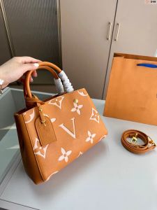 مصممي Luxurys حقائب اليد محافظ Montigne Bag Women Women Tote رسالة العلامة التجارية التي تنقذ حقائب الكتف الجلدية الأصلية حقيبة Crossbody A7