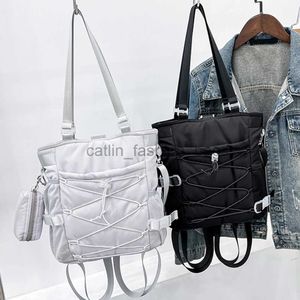 Styl plecakowy Inne torby plecak z krawatową torbą na ramię duża pojemność torebka torebka krzyżowa regulowana pasek