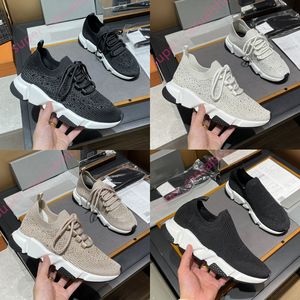 Designer Socks Buty Casual Buty Men Platforma Platforma Błyszcząca Diamond Knit Speed ​​Trainner Runner Sneaker Sock But Master Expossed Women Sneakers Botowania 35-46