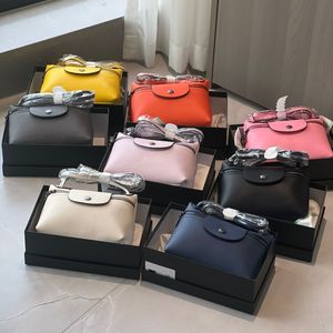 Bolsa de ombro de marca Bag de luxo feminino Designer de nylon pequeno, bolsas de couro e bolsas de couro reais de bolsas de couro reais