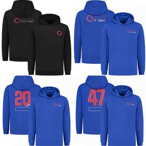 F1 Team 2023 Formula 1 Racing Sweatshirt Driver Half Zip Hooded Pullover Spring Autumn Oversized Sweat Custom