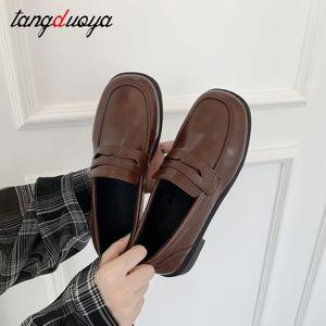 Sandals mary jane shoes loafers lolita boots Japanese Student Shoes Girl Lolita JK Uniform Casual platform 230407