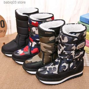 Stiefel Kinder Stiefel Jungen Schnee Stiefel Mädchen Sport Kinder Schuhe Für Jungen Turnschuhe Mode Leder Kind Schuhe Kinder Stiefel 2021 winter T231107