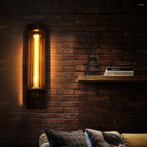 Стеновая лампа E27 Эдисон Ретро Винтажный промышленный стиль кованый железо