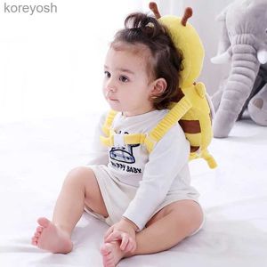 Pillows Head Back Protector Baby Protect Pillow Learn Walk Head Protector Cushion Anti Fall Backward Cap Carry Cartoon Kids Safe BibiL231105