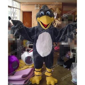 Christmas gray bird Mascot Costumes Halloween Fancy Party Dress Cartoon Character Carnival Xmas Advertising Birthday Party Costume Outfit For Men Women