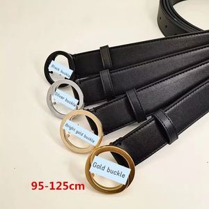 Mens Designer Belt womens fashion luxury Belts Gold buckle Leather Double Letter ceinture Accessories With White gift box