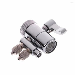 Bath Accessory Set 1 Diverter Valve Two Way Faucet Adapter Filters Purifiers For Water 1/4inch Tubing