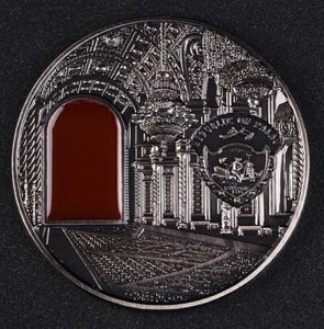 Kunst und Kunsthandwerk Antike farbige Gedenkmedaille Kunsthandwerk des Kreml