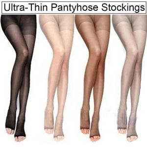 5 PC Socks Sexy Mulheres Sexy Tizces Summer Nylon respirável Pantyhose Lingerie sexy lingerie sem costura malha feminina meias femininas meias de seda z0407