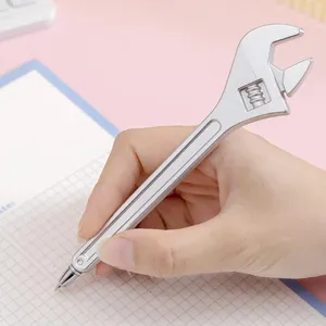 10pcs Pen z ballpoint z osłoną ochronną czarny atrament Fałszywe kluczowe ręce narzędzie Klapę Kształt Materiały biurowe