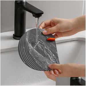 Bath Mats 2022 15Cm Large Sile Bathtub Stopper Leakageproof Drain Er Sink Hair Tub Flat Plug Stoppers Drop D Dhoe5