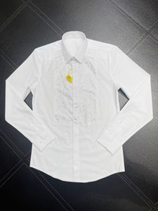 Camisa de vestido masculino Slim Fit Flex Collar Stretch Pint Brand Round Men Man Shirts Camisetas de Hip Hop Style Style Algody Tops 12740