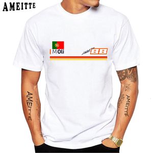 Herren T-Shirts Miguel Oliveira 88 Moto Classic T-Shirt Herren Kurzarm Sport Boy Casual T-Shirts Rcycle Lovers White Tops 230407