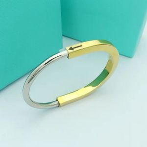 Designer Horseshoe Bangle Women Stainless Steel Fashion Rose Gold Couple Bracelet Jewelry Wholesale