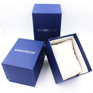 High-End-Modebox mit Hot-Sier-Verpackung, Kissen-Uhrenbox aus PU-Leder, modischer Stil