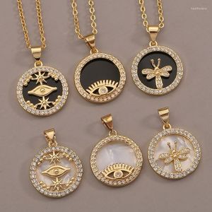 Chains Necklace Design Creative Simple Shell Bee Star Eye Temperament Pendant Jewelry Supply Tide Body