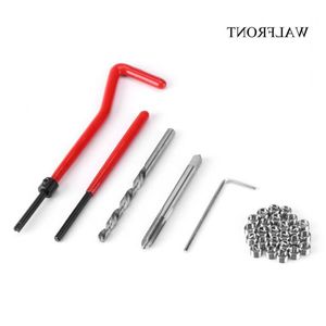 Freeshipping 25st M5/M6/M8 Trådreparationsinsatser Kit HSS Installation Kompatibla handverktyg Set med Twist Drill Bits Hex Wrench Djua