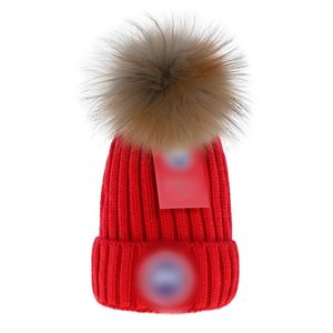 Inverno canadá chapéu de malha gorro de luxo inverno masculino e feminino unissex bordado logotipo lã de ganso misturado chapéus f1