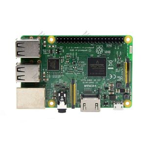 Freeshiping RS Raspberry Pi 3 Model B ARM Cortex-A53 CPU 12GHz 64-Bit Quad-Core Board w/ 1GB RAM Broadcom BCM2837 64Bit Quad Core Proc Quhc