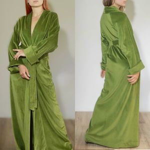 Özel Yapımı Düğün Partisi Gelin Cüppe Kış Kış Kadife Uzun Kollu Akşam Batabaş Nightwear Özel Yapımı Çöp Gowns