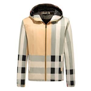 Yeni dış kapüşonlu erkek ceketler bahar sonbahar rüzgar ceket ince ceket ceket erkekler spor rüzgar kırıcı katlar patlama modelleri çift m-3xl